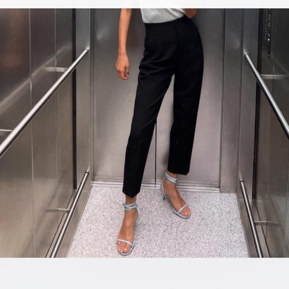 Zara trouser / work pants, size small in Black